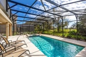 Modern South facing pool home resort amenities
