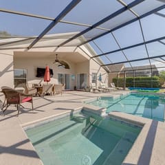 Beautiful South Facing Pool House, Close To Disney