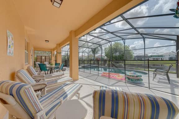 5 Bedroom private pool home in Veranda Palms
