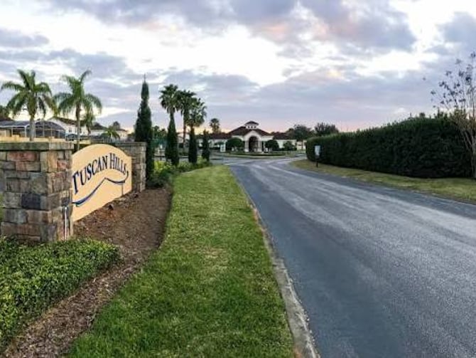 Tuscan Hills community